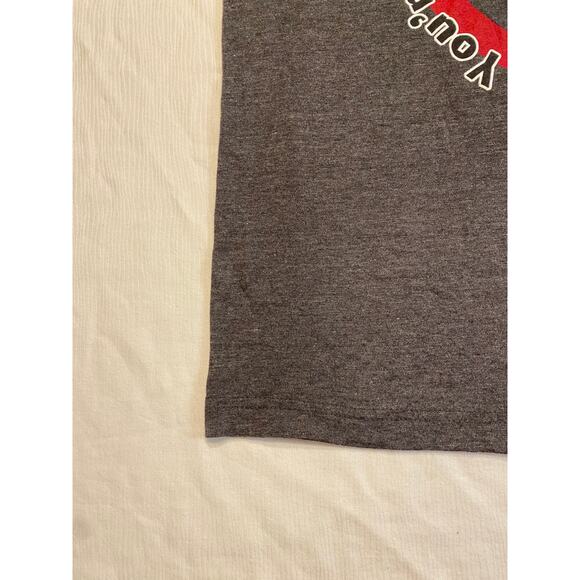A Christmas Story Vintage Ringer T-shirt Gray Medium Shoot Your Eye Out - Picture 9 of 15